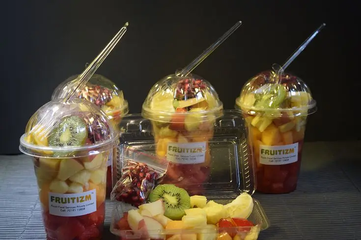 fruits cutting packaging