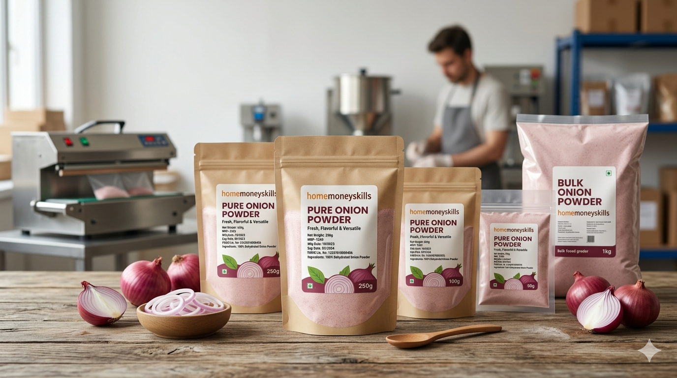 Onion power packazing and branding