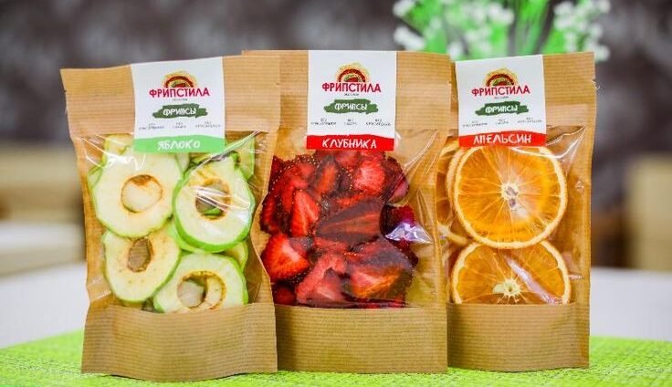 dry fruits chips packazing