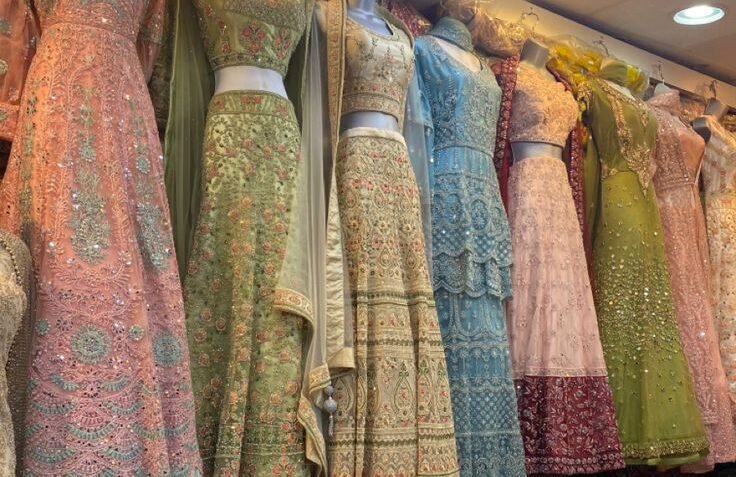 kurti, saree, dress material