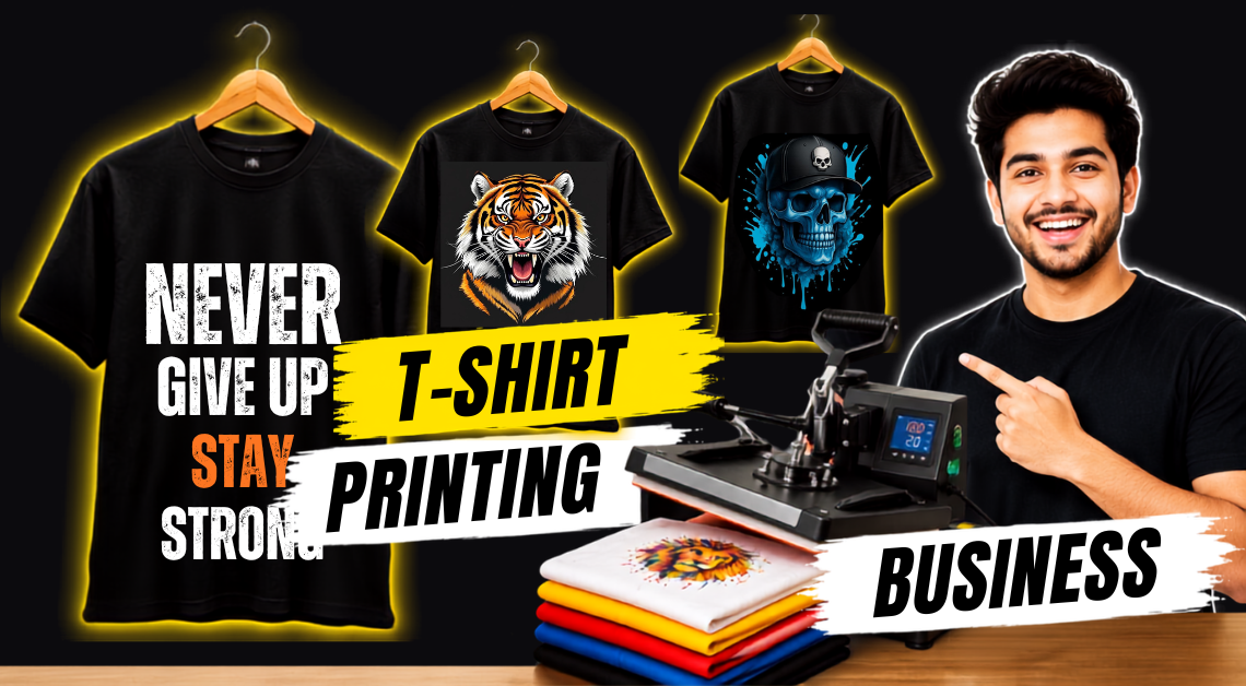 how to star a t-shirt printing business